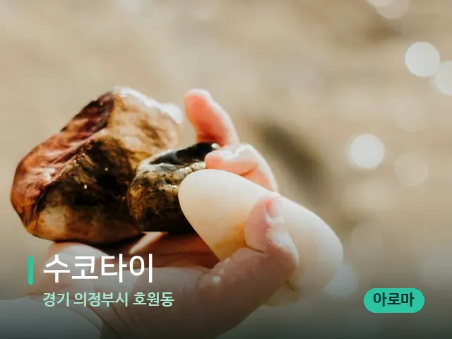경기 의정부시 호원동 수코타이 — 핫스톤을 올린 관리 장면
