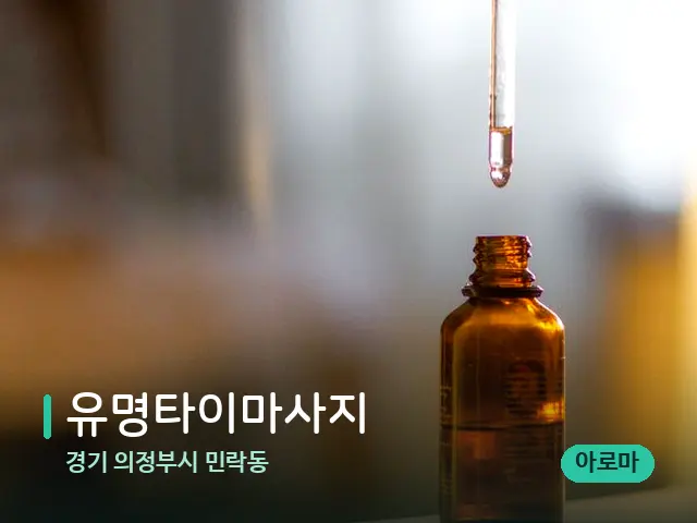 경기 의정부시 민락동 유명타이마사지 — 마사지 오일과 도구